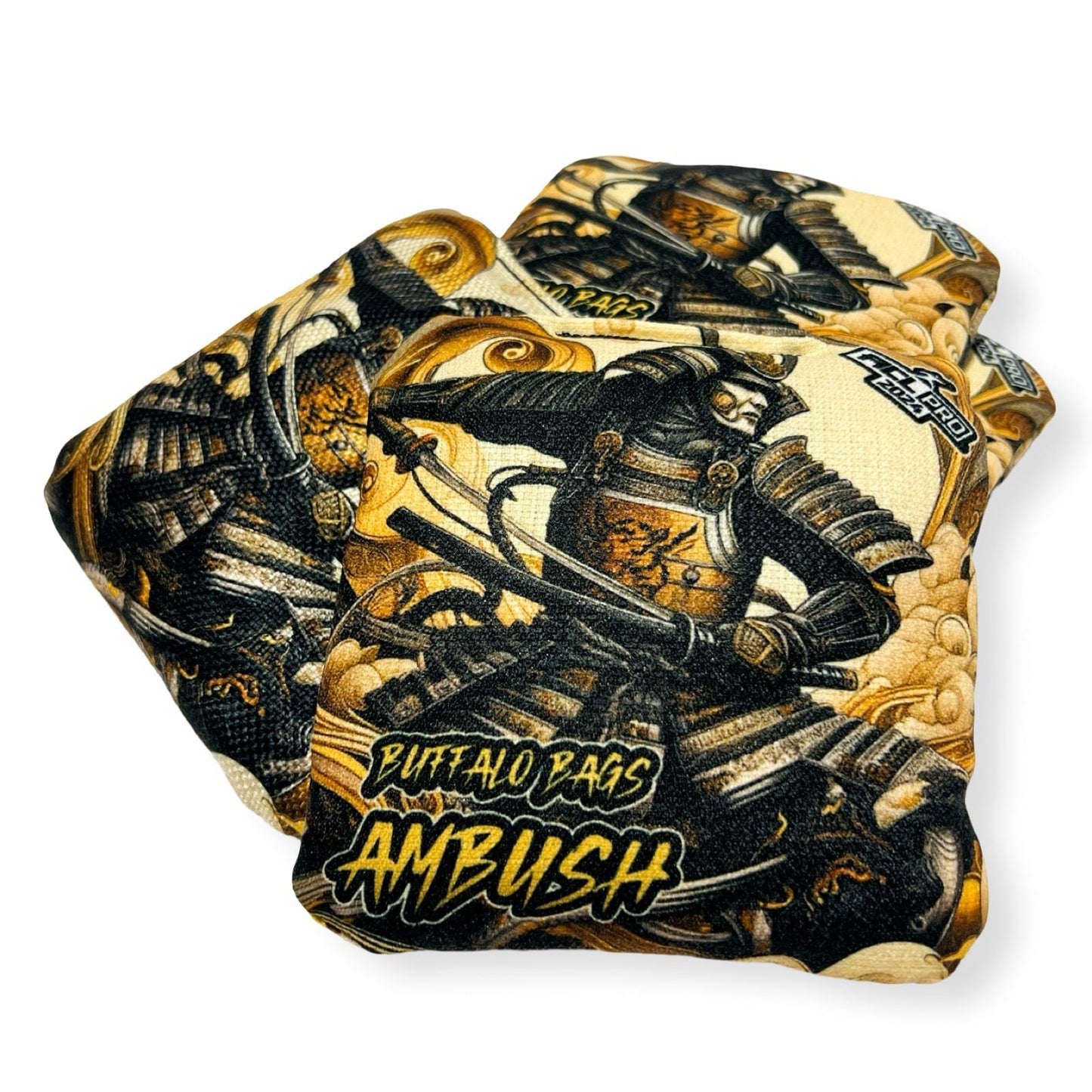 Buffalo Bags - Ambush - Japanese Gold Limited Edition - 2024 ACL PRO BAGS Buffalo Boards Samurai no Kokoro 