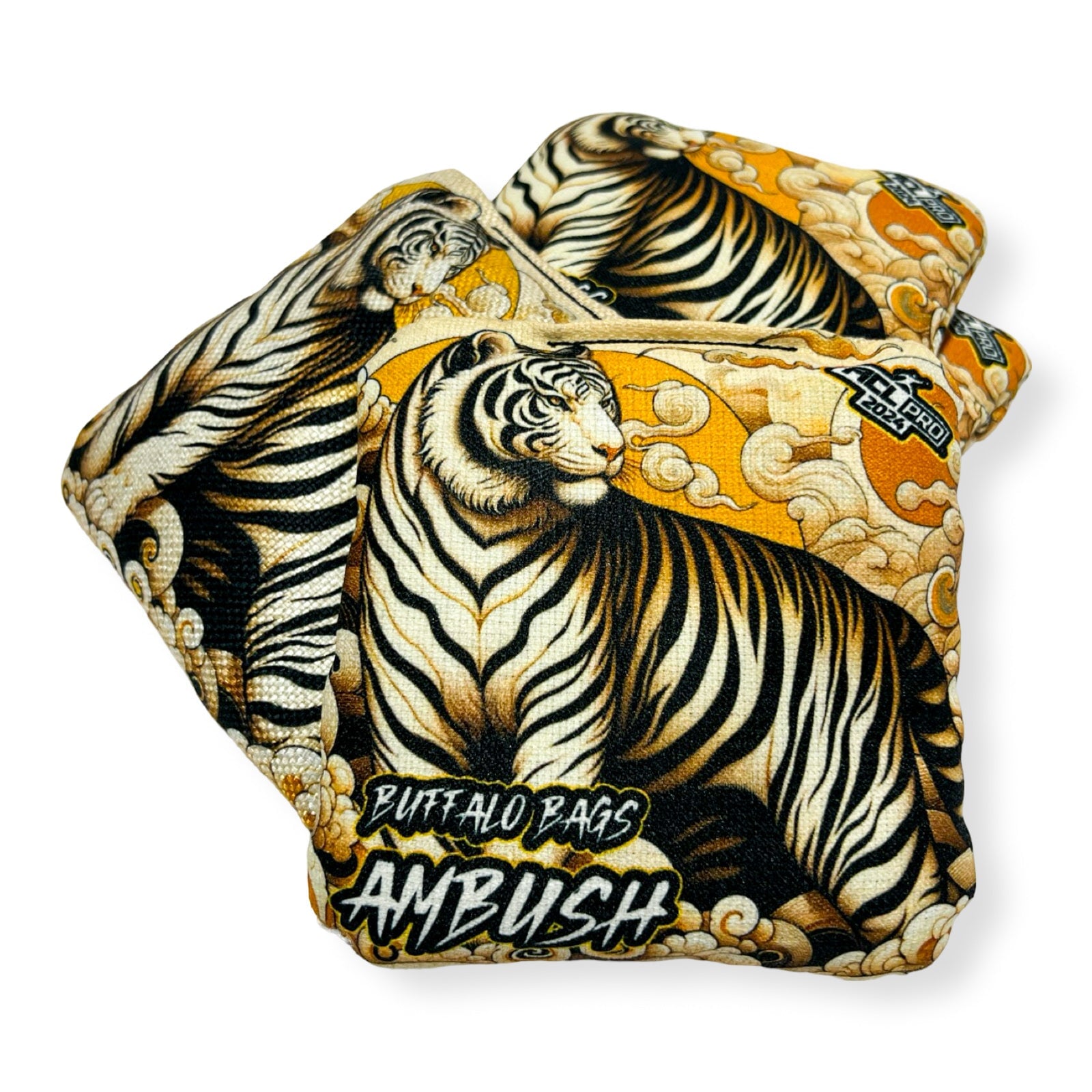 Buffalo Bags - Ambush - Japanese Gold Limited Edition - 2024 ACL PRO BAGS Buffalo Boards Tora no Yume (tiger) 