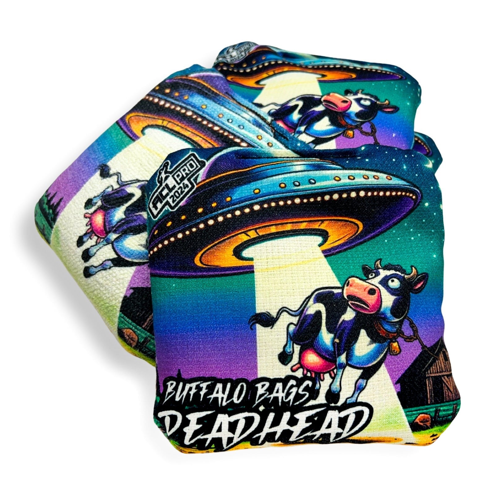 Buffalo Bags - Dead Head - Cosmic Cow - 2024 ACL PRO BAGS Buffalo Boards 