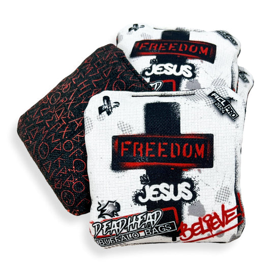 Buffalo Bags - Dead Head - Freedom in Jesus - 2024 ACL PRO BAGS Buffalo Boards 