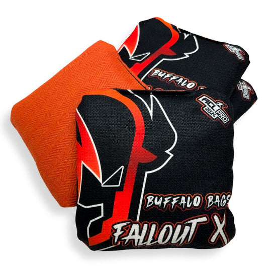 Buffalo Bags - Fallout X - Basics - 2024 ACL PRO BAGS Buffalo Boards Black with Orange Herringbone 
