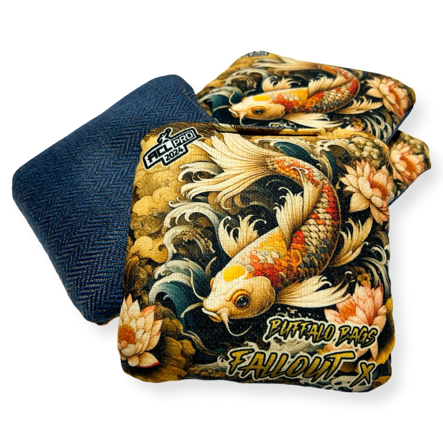Buffalo Bags - Fallout X - Japanese Gold Limited Edition - 2024 ACL PRO BAGS Buffalo Boards Koi no Mizuumi 