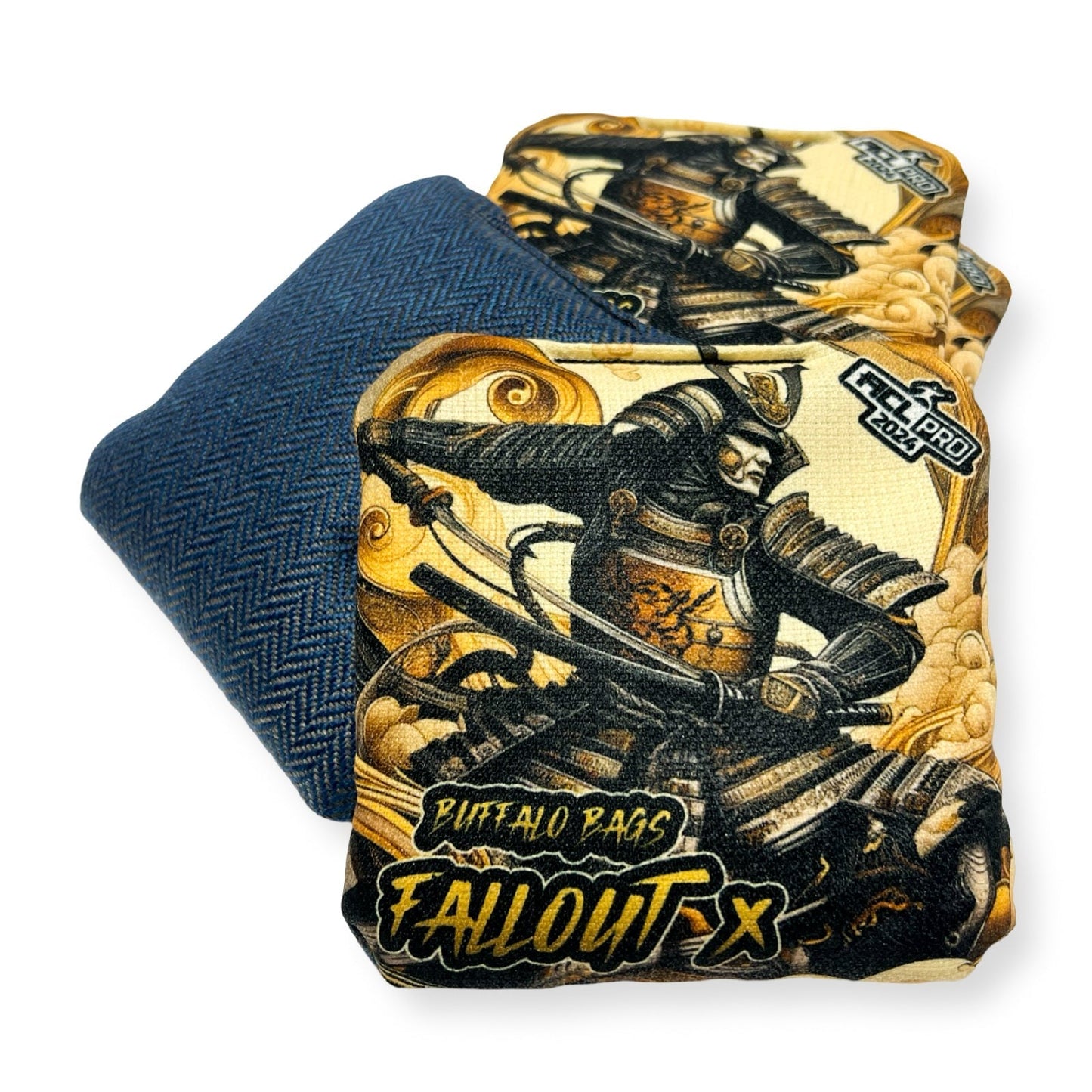 Buffalo Bags - Fallout X - Japanese Gold Limited Edition - 2024 ACL PRO BAGS Buffalo Boards Samurai no Kokoro 