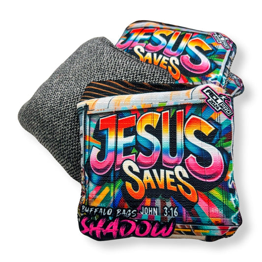 Buffalo Bags - Shadow - Jesus Saves - 2024 ACL PRO BAGS Buffalo Boards 