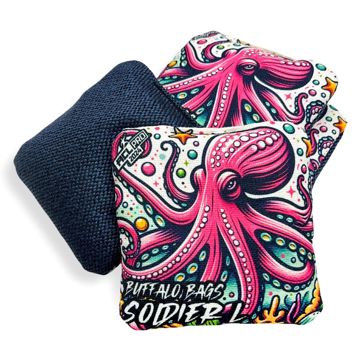 Buffalo Bags - Soldier - Pink Octopus - 2024 ACL PRO BAGS Buffalo Boards 