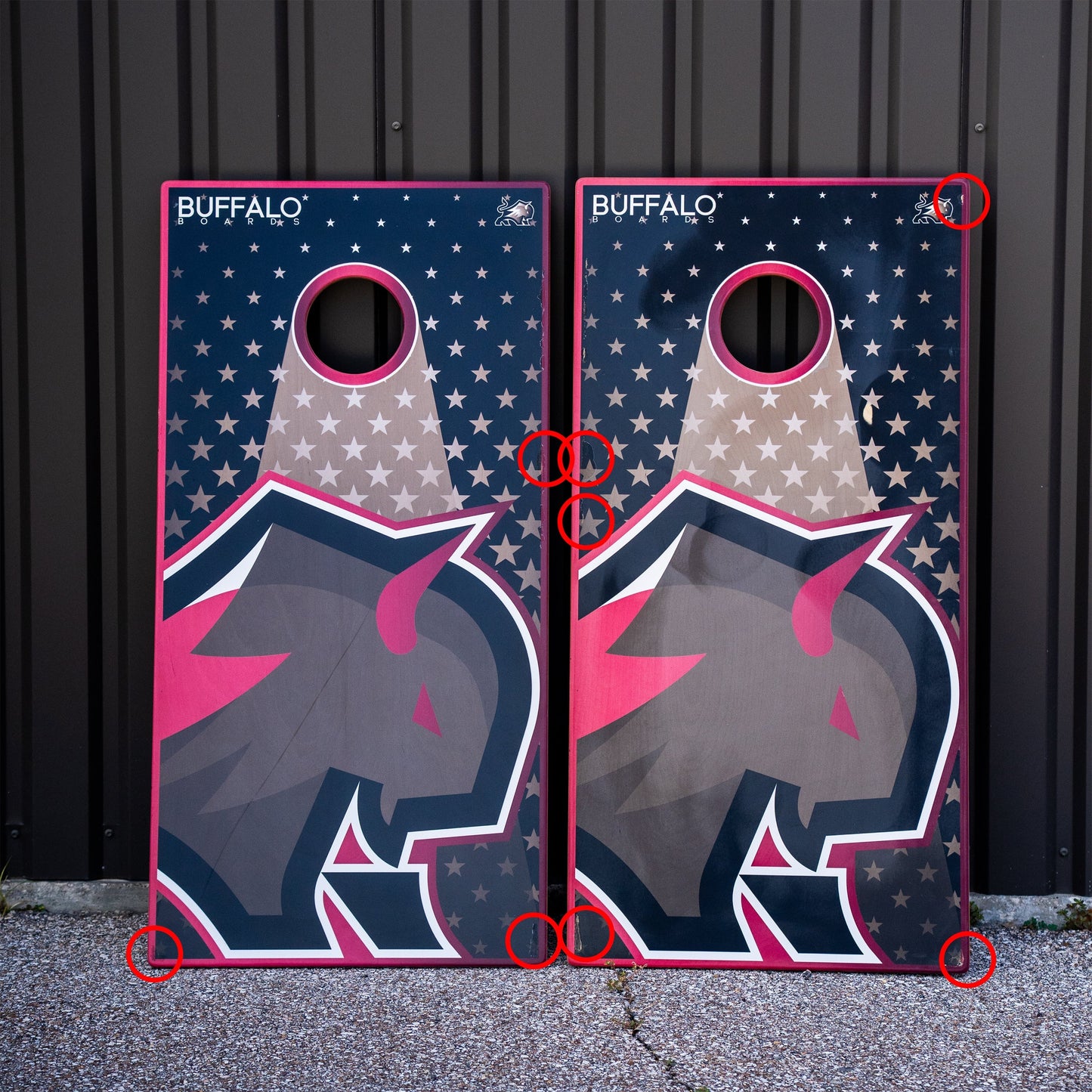 Buffalo Pink Lonestar BOARD Buffalo Boards