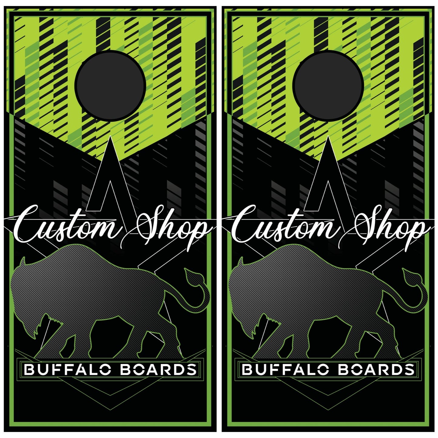 Green Custom Shop BOARD Buffalo Boards