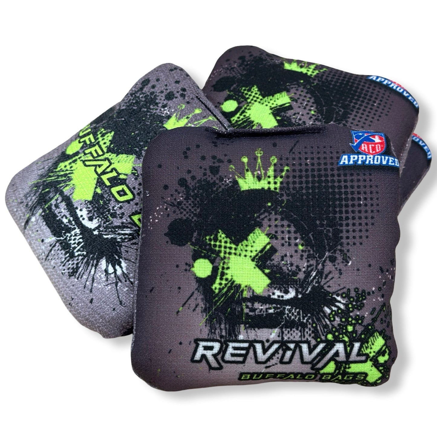 REVIVAL DAILY DEALS Buffalo Boards ACO STAMPED Green Grunge