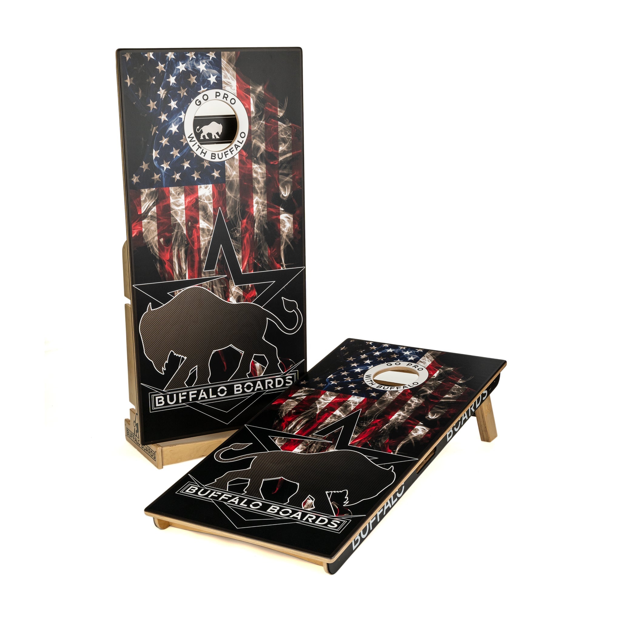 FULL COLOR BUFFALO SPORT Edition Professional Cornhole Boards