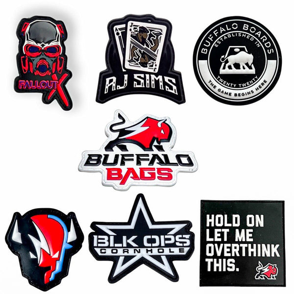 Buffalo Bags Embroidered Velcro Patch Collection – Buffalo Boards