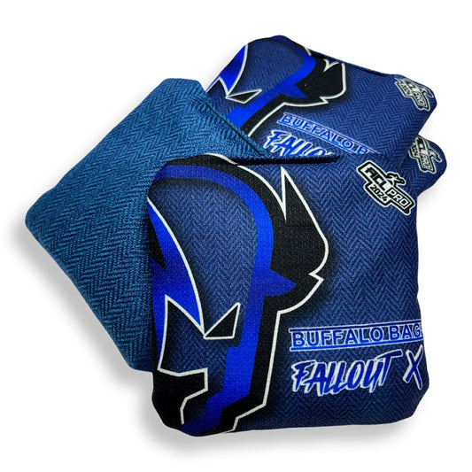 Buffalo Bags - Fallout X - Herringbones - 2024 ACL PRO BAGS Buffalo Boards Blue Herringbone 