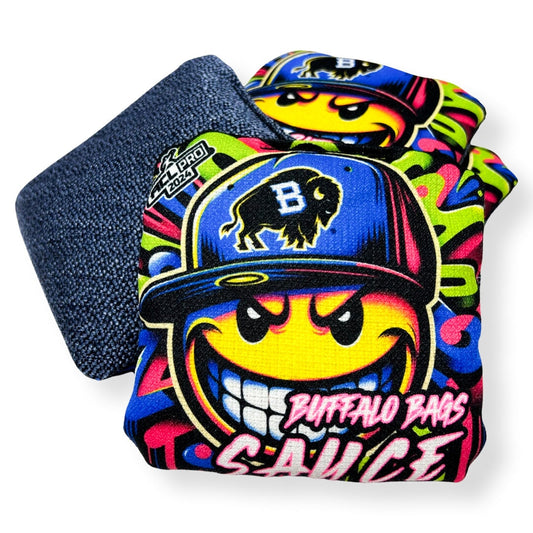 Buffalo Bags - Sauce - Blue Hat Brat - 2024 ACL PRO BAGS Buffalo Boards 