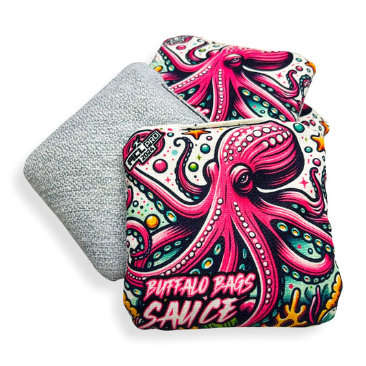Buffalo Bags - Sauce - Pink Octopus - 2024 ACL PRO BAGS Buffalo Boards 