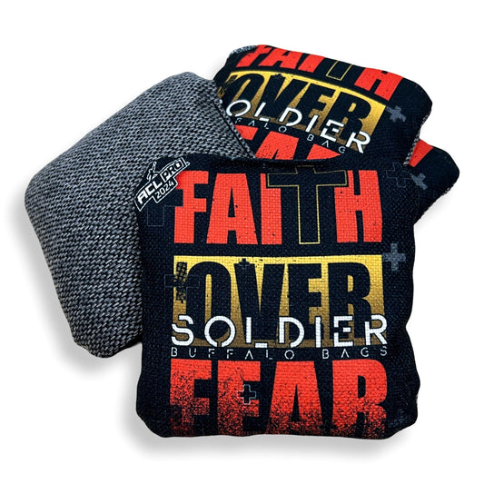 Buffalo Bags - Soldier - Faith Over Fear - 2024 ACL PRO BAGS Buffalo Boards 