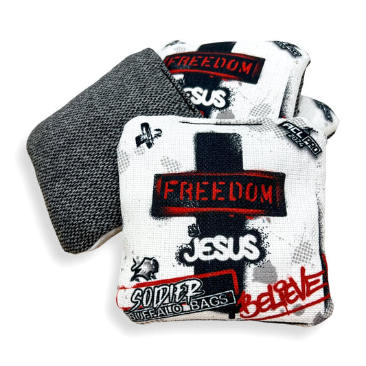 Buffalo Bags - Soldier - Freedom in Jesus - 2024 ACL PRO BAGS Buffalo Boards 
