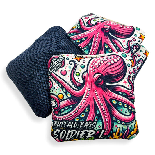 Buffalo Bags - Soldier - Pink Octopus - 2024 ACL PRO BAGS Buffalo Boards 