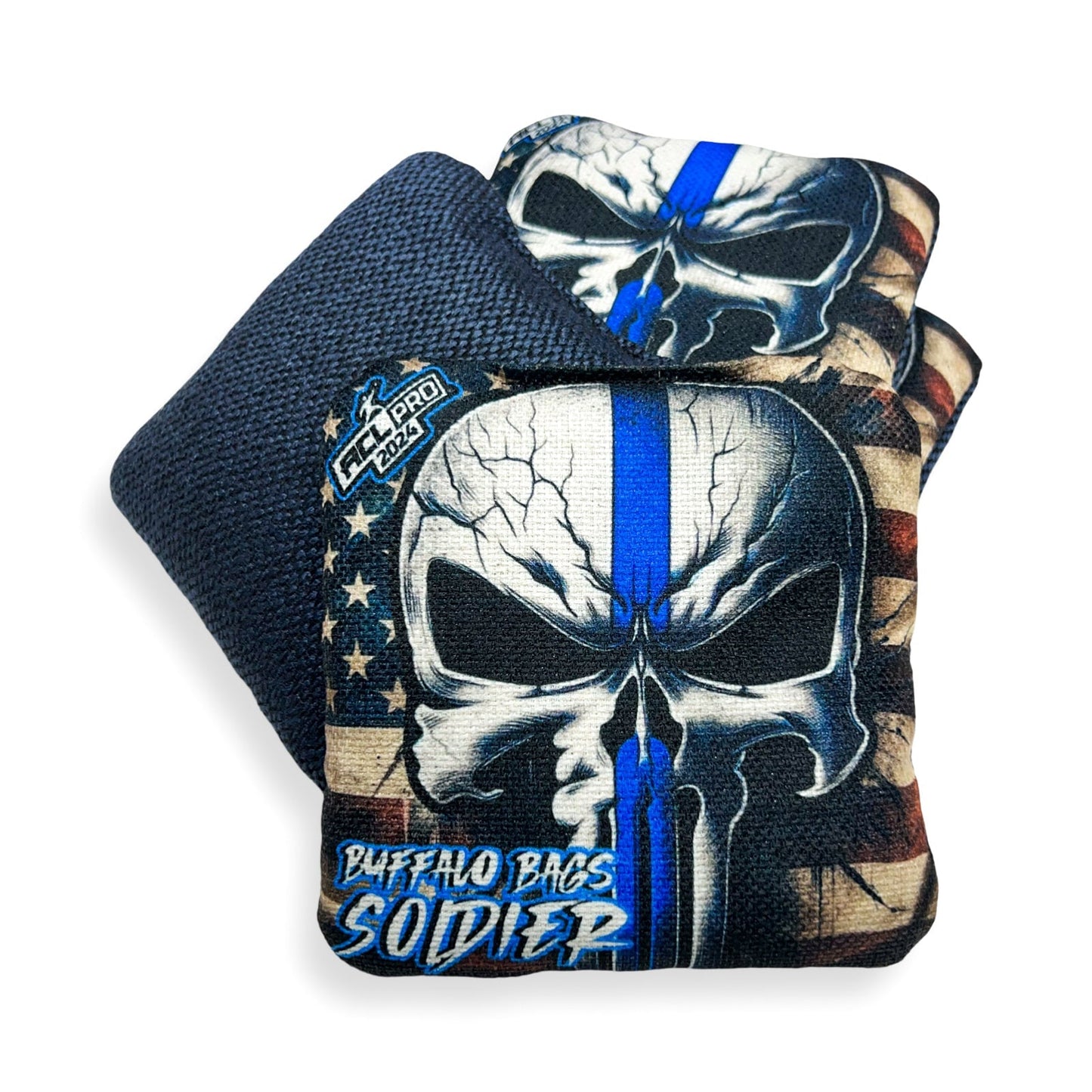 Buffalo Bags - Soldier - Thin Blue Line - 2024 ACL PRO BAGS Buffalo Boards 