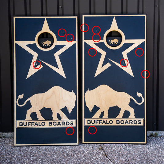 Buffalo Black LoneStar BOARD Buffalo Boards 