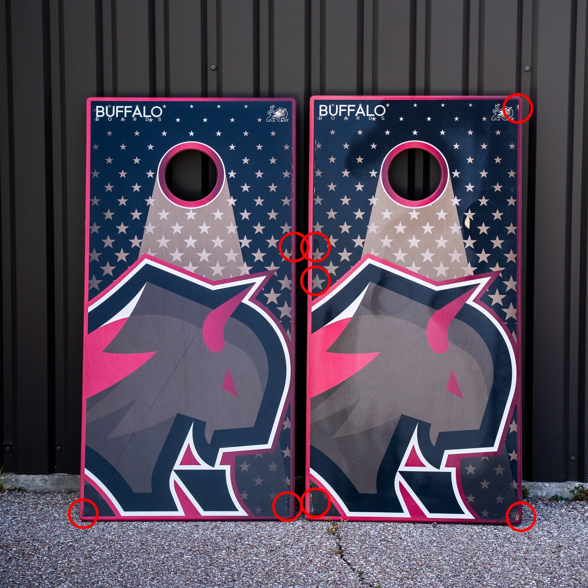 Buffalo Pink Lonestar BOARD Buffalo Boards 