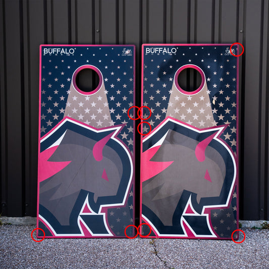 Buffalo Pink Lonestar BOARD Buffalo Boards 