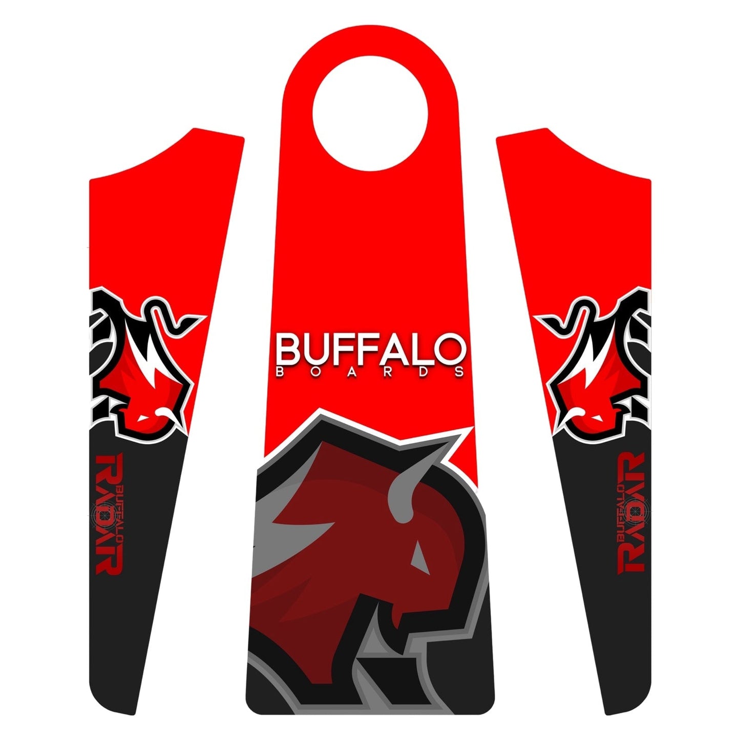 Buffalo Radar - Sport - Cornhole Training Board RADAR Buffalo Boards Racing Red 