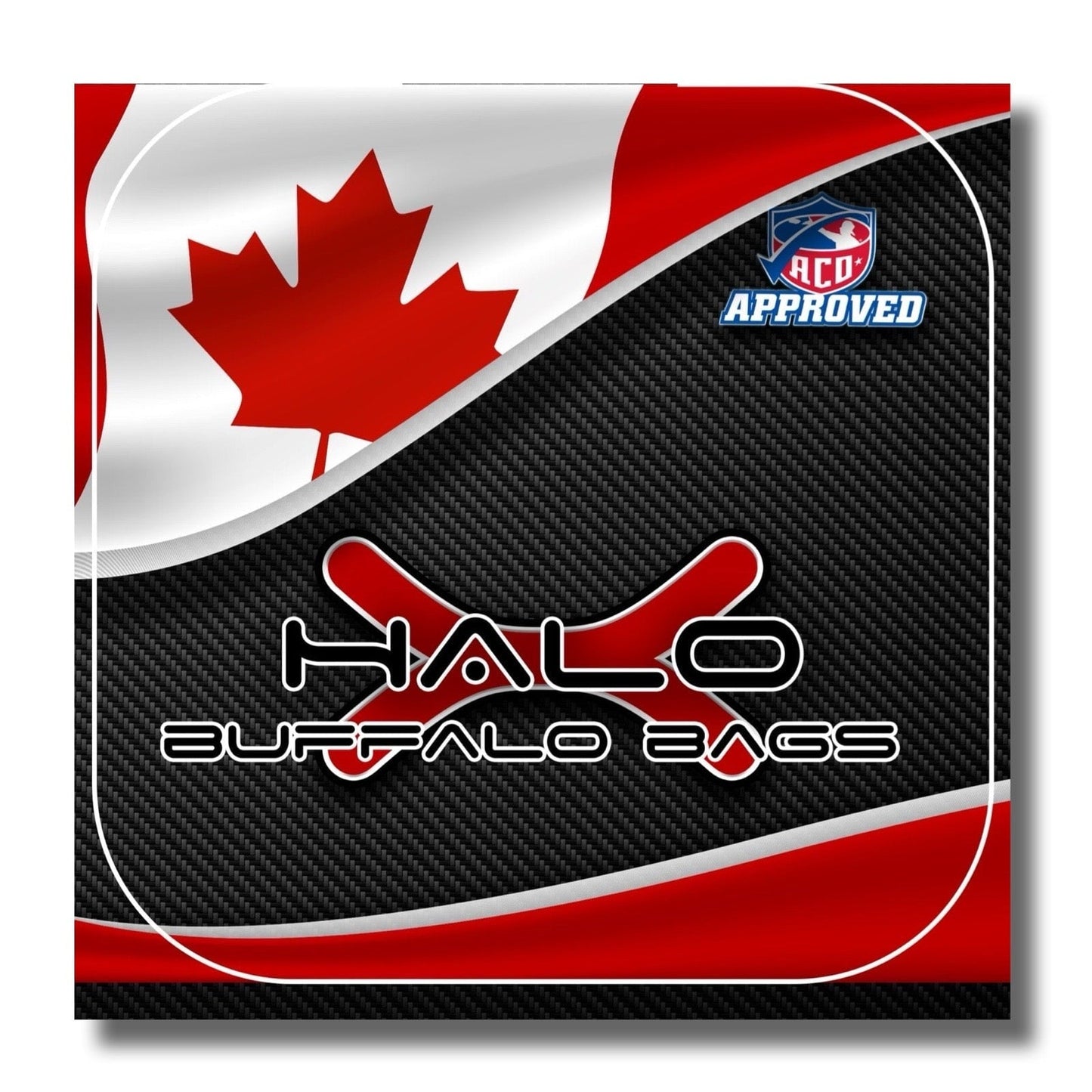 Canada FLAG Collection ACO - All Series Buffalo Boards Canadian Carbon Fiber APOCALYPSE STANDARD FLAT DISC