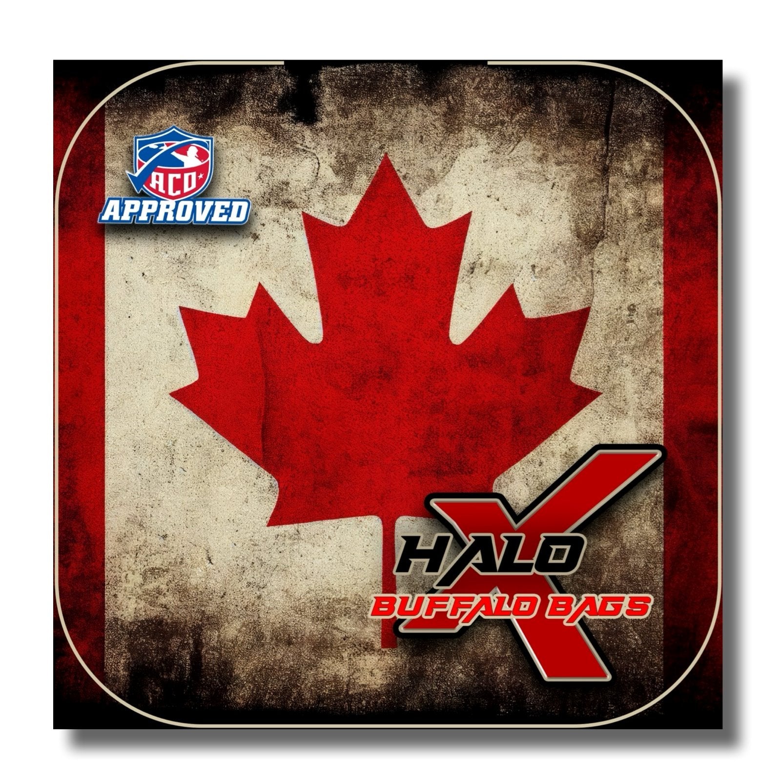 Canada FLAG Collection ACO - All Series Buffalo Boards Rustic Flag APOCALYPSE STANDARD FLAT DISC