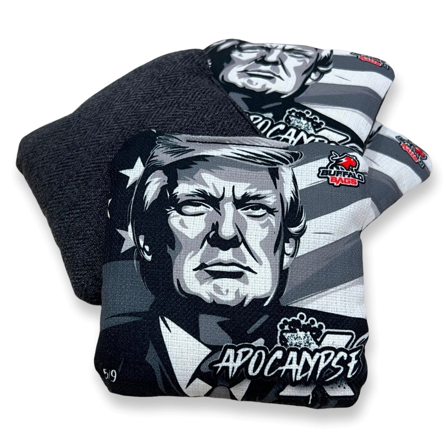 CLOSE OUT APOCALYPSE - LIMITED Quantities - ONLY 1 SET AVAILABLE Buffalo Boards TRUMP BLACK AND WHITE 