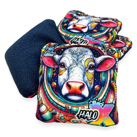 CLOSE OUT HALO - LIMITED Quantities - ONLY 1 SET AVAILABLE Buffalo Boards COSMIC COW 