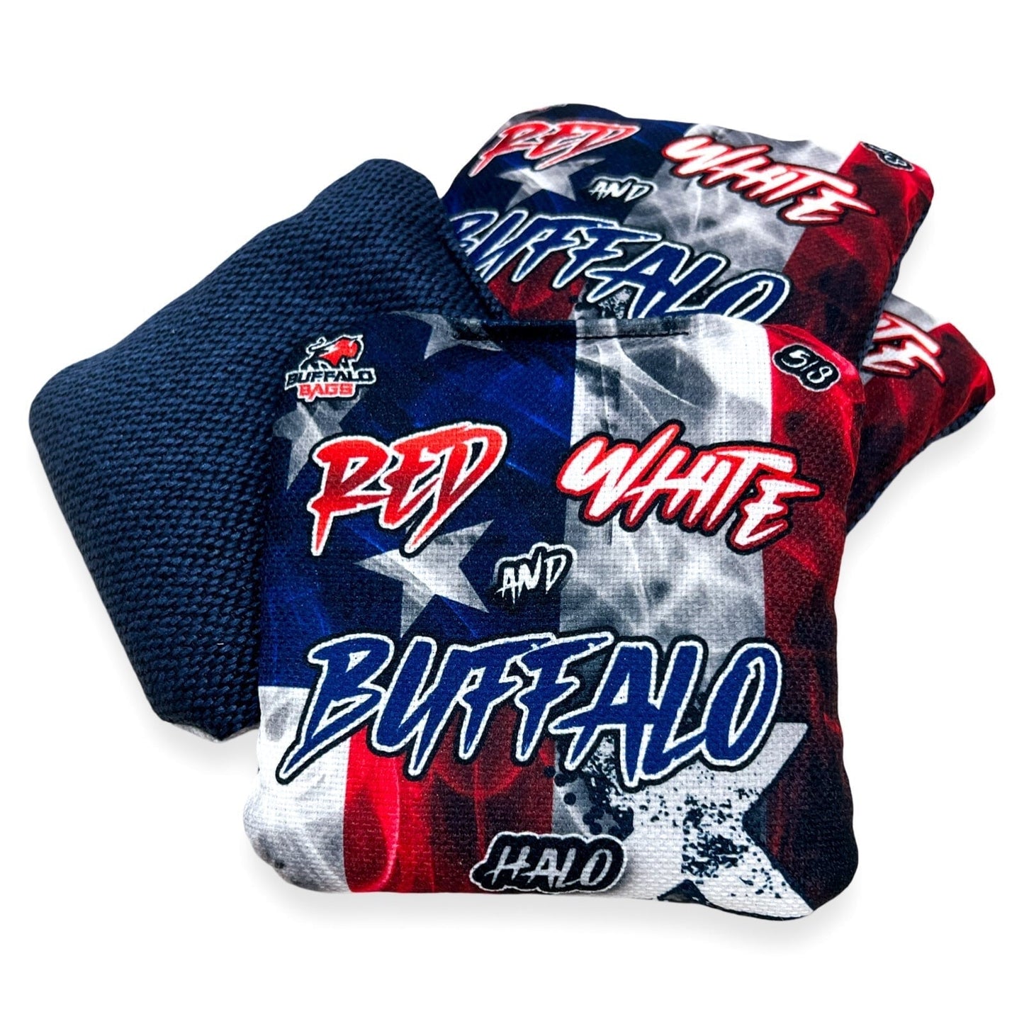 CLOSE OUT HALO - LIMITED Quantities - ONLY 1 SET AVAILABLE Buffalo Boards RED WHITE AND BUFFALO 