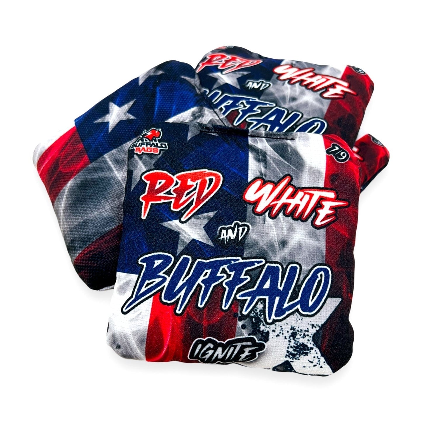 CLOSE OUT IGNITE - LIMITED Quantities - ONLY 1 SET AVAILABLE Buffalo Boards RED WHITE AND BUFFALO 