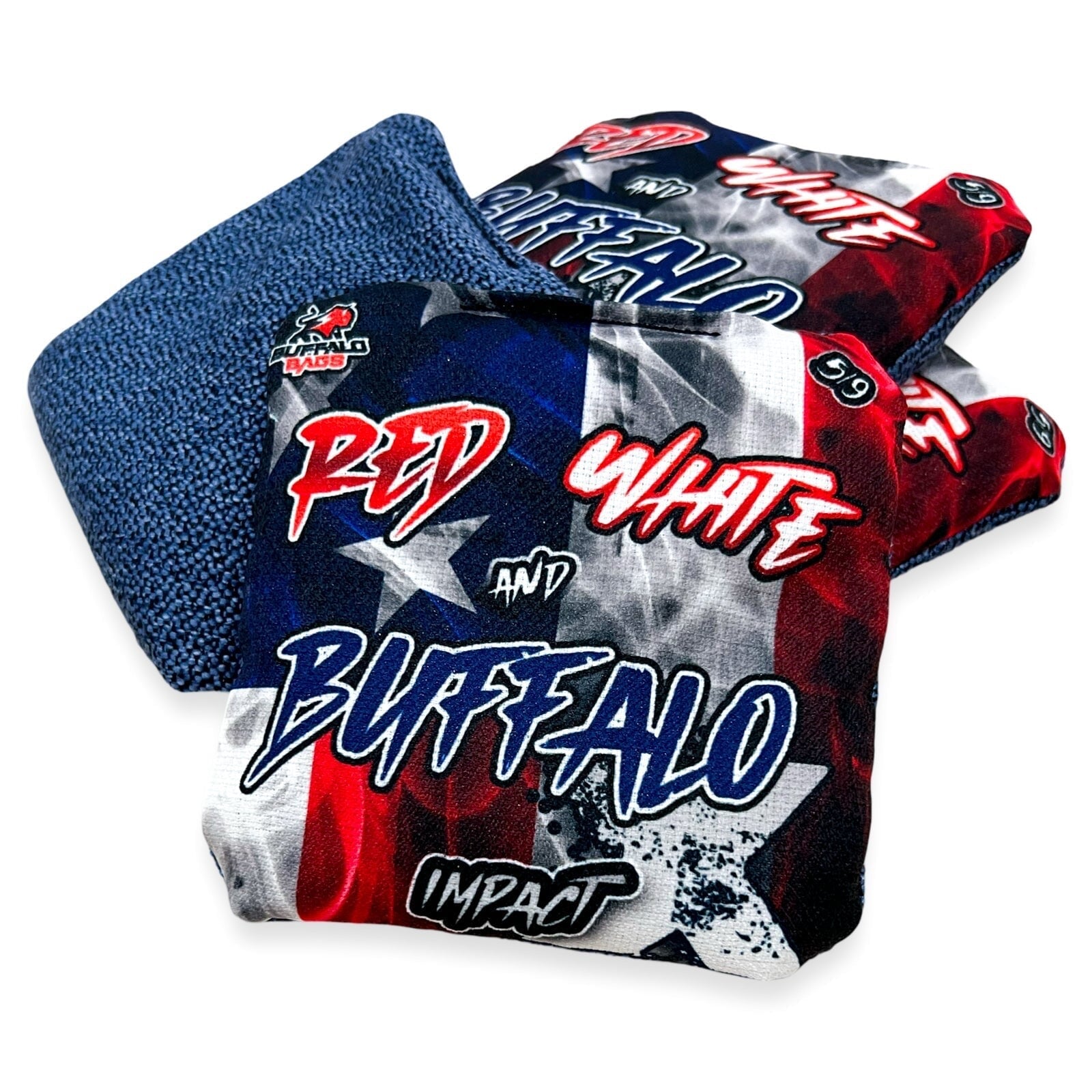 CLOSE OUT IMPACT - LIMITED Quantities - ONLY 1 SET AVAILABLE Buffalo Boards RED WHITE AND BUFFALO 