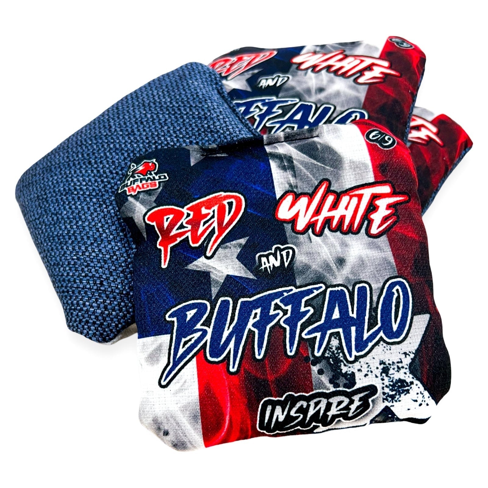 CLOSE OUT INSPIRE - LIMITED Quantities - ONLY 1 SET AVAILABLE Buffalo Boards RED WHITE AND BUFFALO 