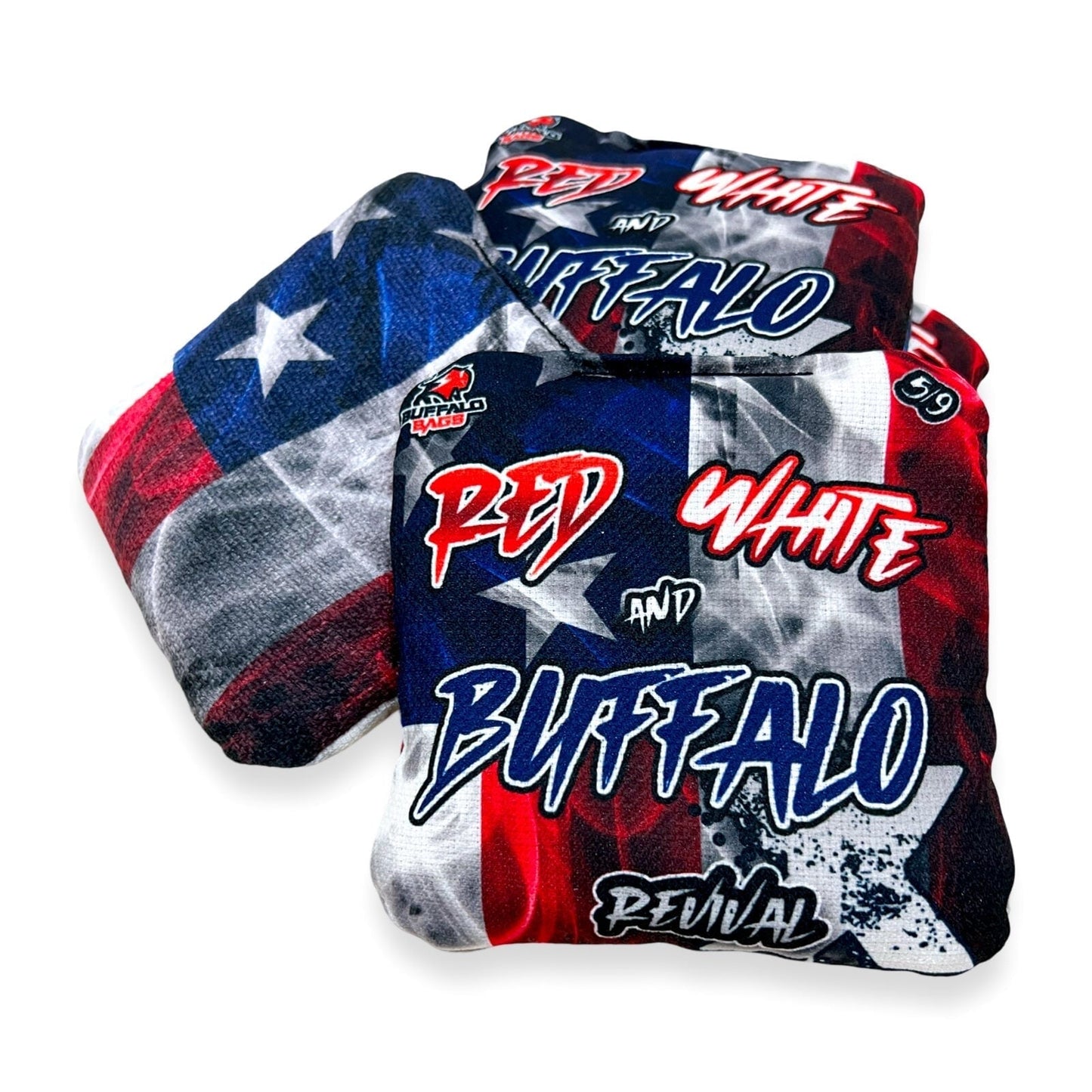 CLOSE OUT REVIVAL - LIMITED Quantities - ONLY 1 SET AVAILABLE Buffalo Boards RED WHITE AND BUFFALO 