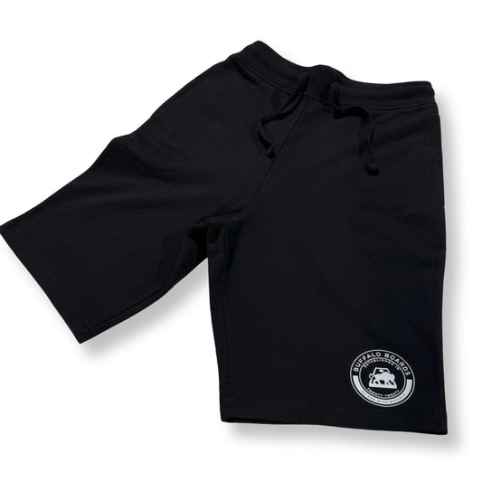 Cotton Shorts with Medallion Logo HAT Buffalo Boards 