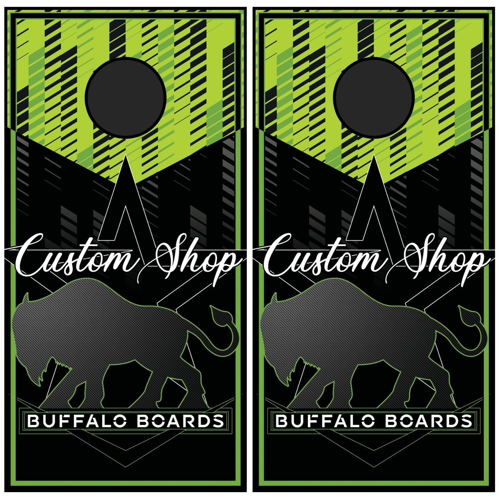 Green Custom Shop BOARD Buffalo Boards 