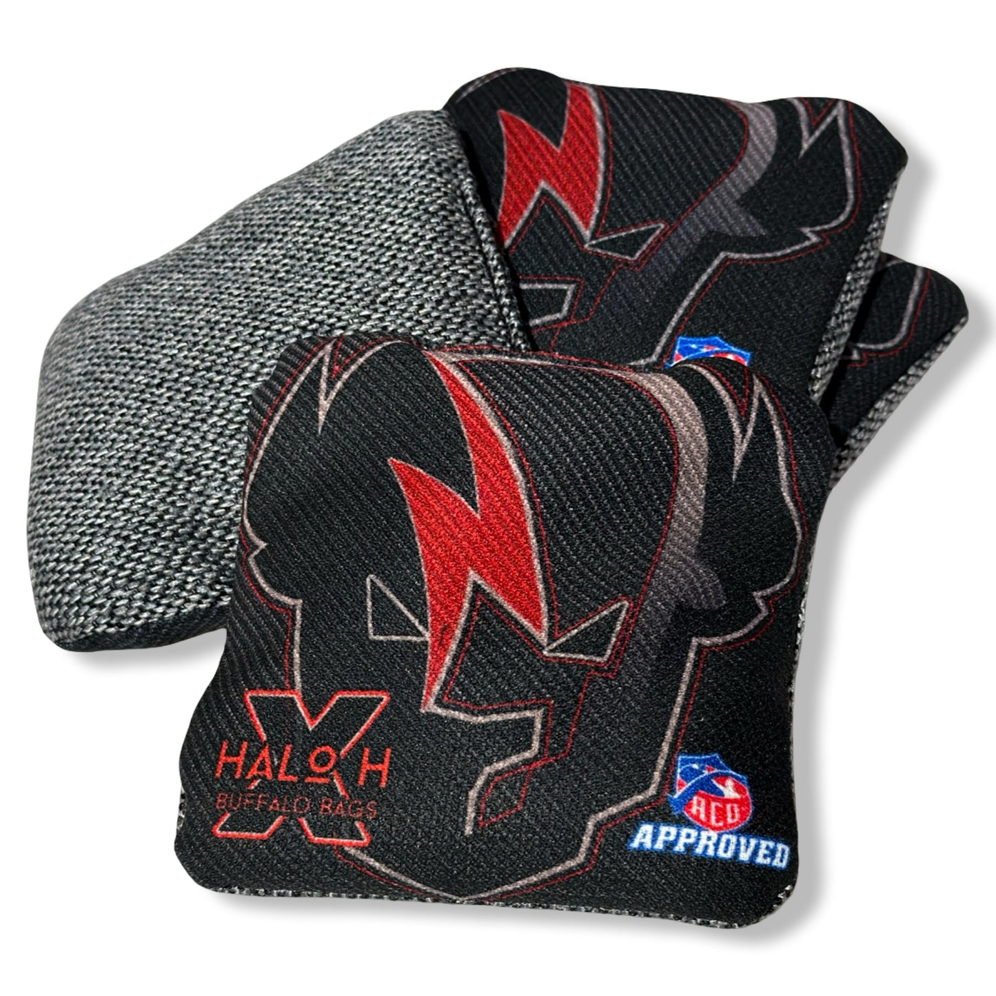Halo DAILY DEALS Buffalo Boards ACO STAMPED Black-Red Carbon HEAVY MIX 