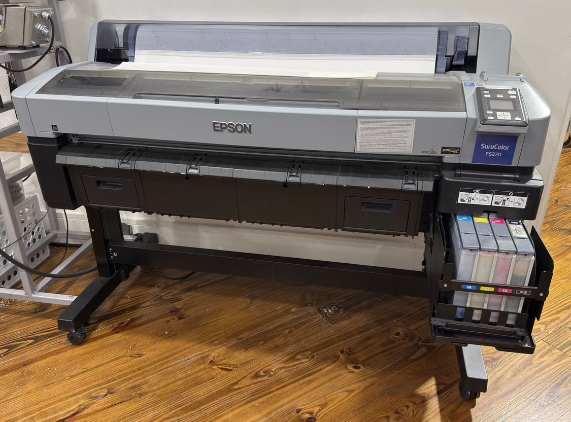 Used EPSON SureColor F6370 Sublimation Printer Buffalo Boards 