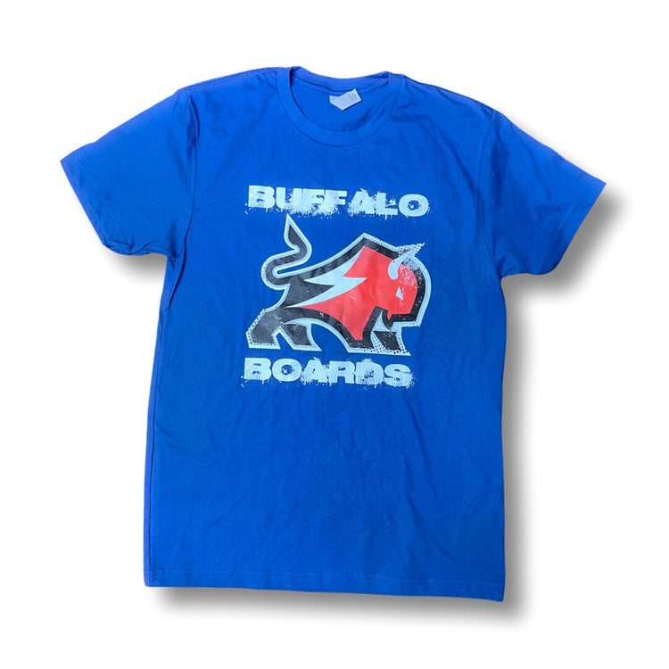 BUFFALO SPORT GRUNGE Next Level T-Shirt T-SHIRT Buffalo Boards BLUE MED 