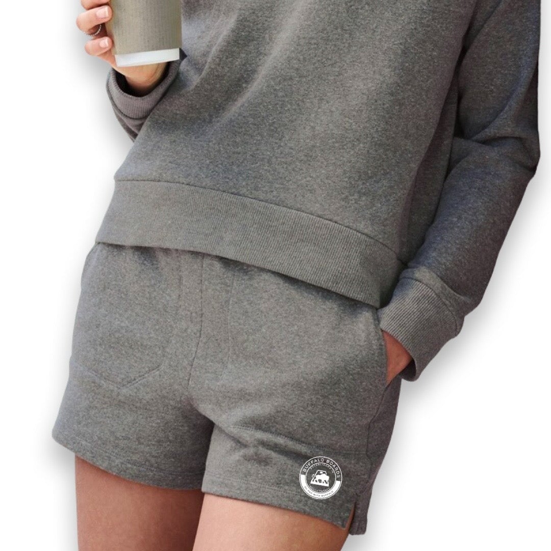Women’s Perfect Tri® Fleece Short T-SHIRT Buffalo Boards 